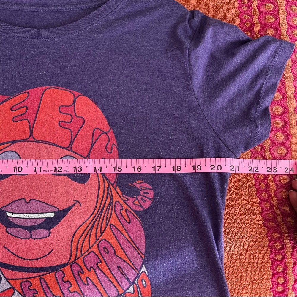 Muppets: Dr Teeth & The Electric Mayhem ft: Janice purple t-shirt• Sz XL - Picture 4 of 6